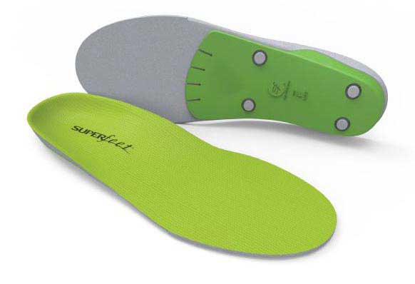 We can also recommend Superfeet, non-custom orthotics