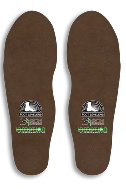 We use weight bearing molded FootLevelers for our custom orthotics.