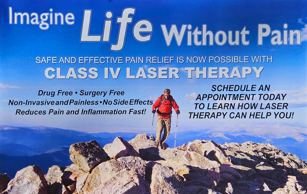 Laser Therapy Treatment at Option at Onion River Chiropractic